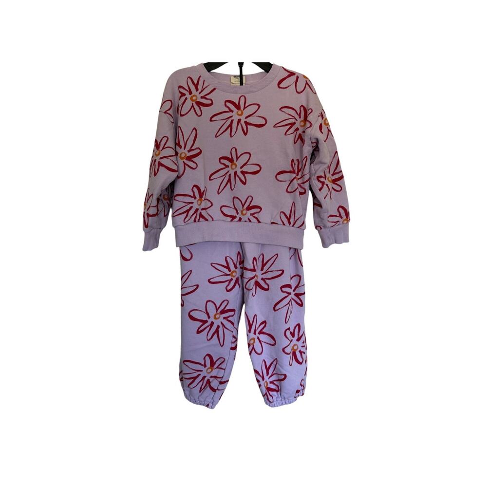 Milk Teeth Charlie Sweat Set - Lilac - Size 8-9 Years
